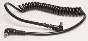 Unbranded 1m Coiled flash cable  Flash cable
