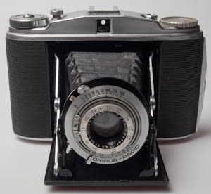 Agfa Isolette II with Apotar Medium-format camera