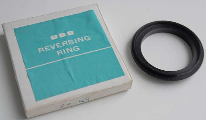 BDB Reverse Ring M42 Screw - 49mm Lens adaptor