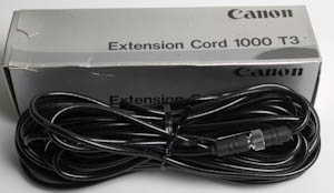Canon Extension Cord 1000 T3 Remote control