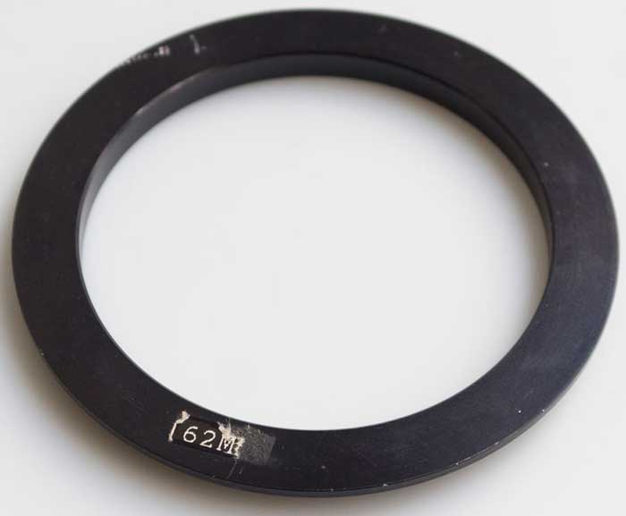 Cromatek 62mm Metal Adaptor ring Lens adaptor