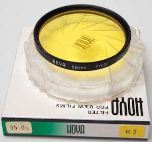 Hoya 55mm Y (K2) yellow Filter