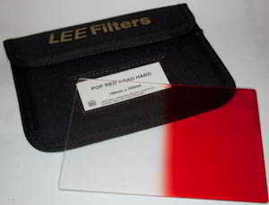 Lee 100x150  Pop Red Grad Hard Filter
