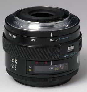 Minolta AF 35-70mm zoom  35mm interchangeable lens