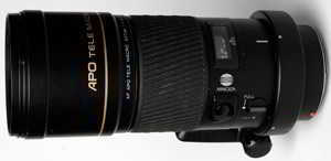 Minolta AF 200mm f/4 APO Tele Macro  35mm interchangeable lens