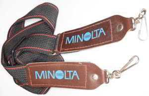 Minolta Wide webbed SLR strap Camera strap