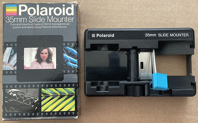 Polaroid 35mm Slide Mounter Film accessory
