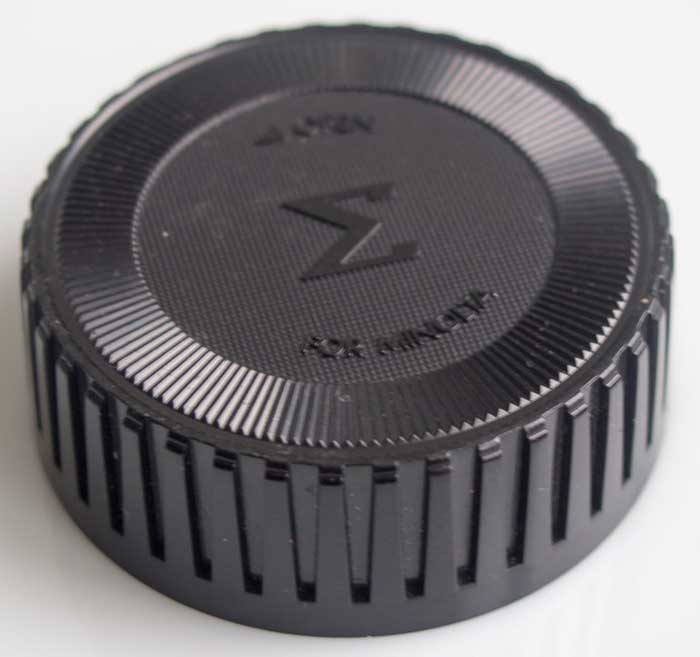 Sigma Minolta MD Rear Lens Cap 