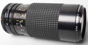 Tokina AT-X 50-250mm f/4-5.6 Canon FD 35mm interchangeable lens