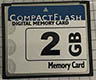 Unbranded 2GB CompactFlash  (Memory card) £8.00
