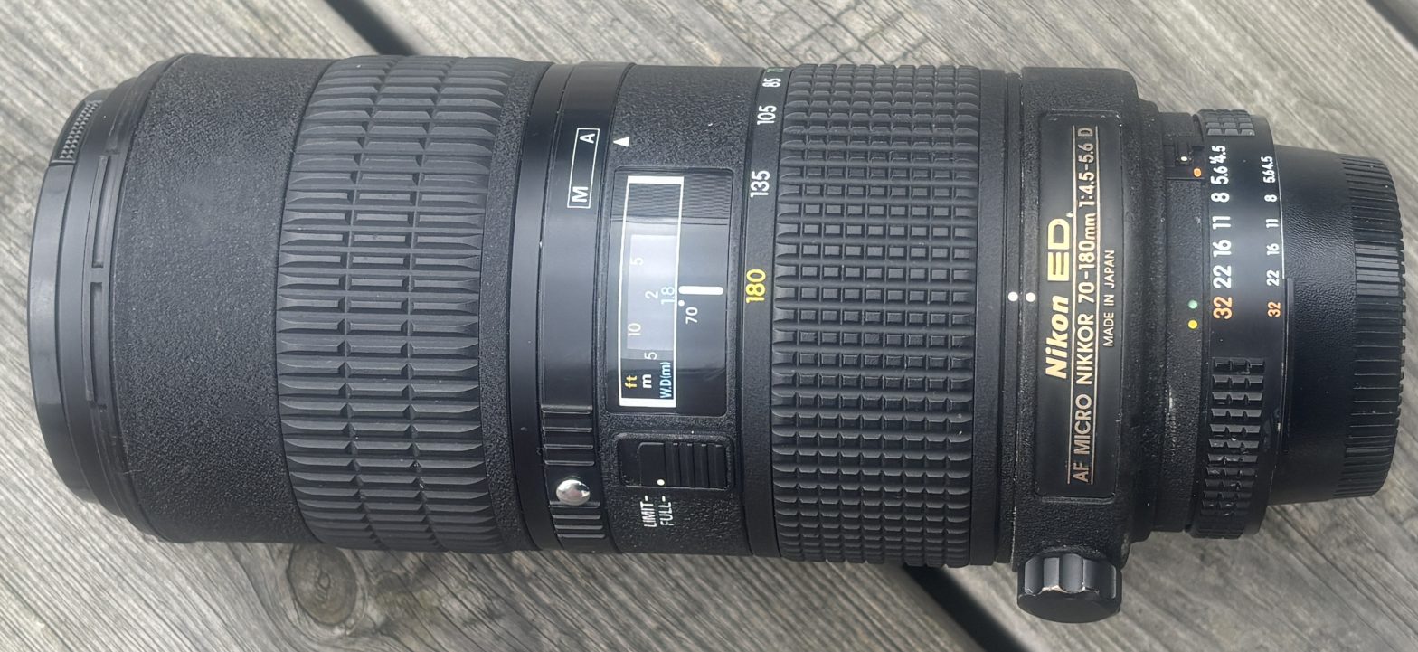 Nikon AF Micro-Nikkor 70–180mm f/4.5–5.6D ED