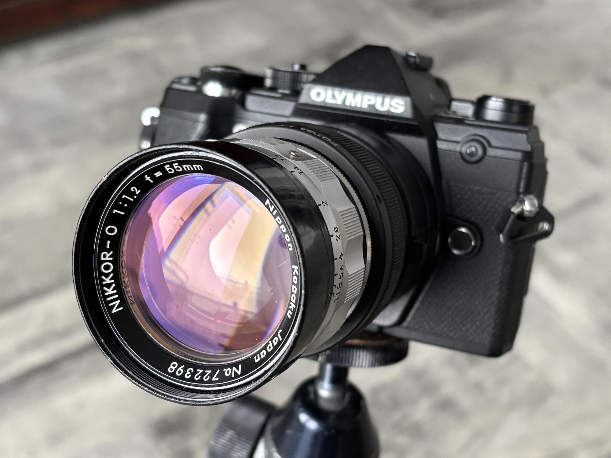 Nikkor-O 55mm f/1.2 — A Rare Classic from Nikon’s Golden Era