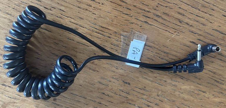 Unbranded 40cm cable 2.5mm  Flash cable