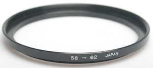 Unbranded 58-62mm  Stepping ring