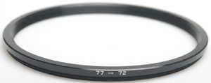 Unbranded 77-72mm  Stepping ring