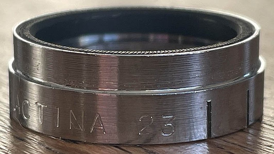 Actina 23mm 21mm push on filter holder