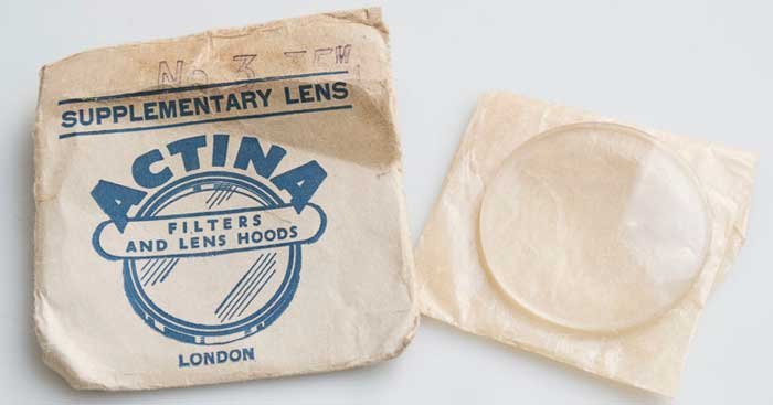 Pre-owned Actina 35mm closeup +3 glass