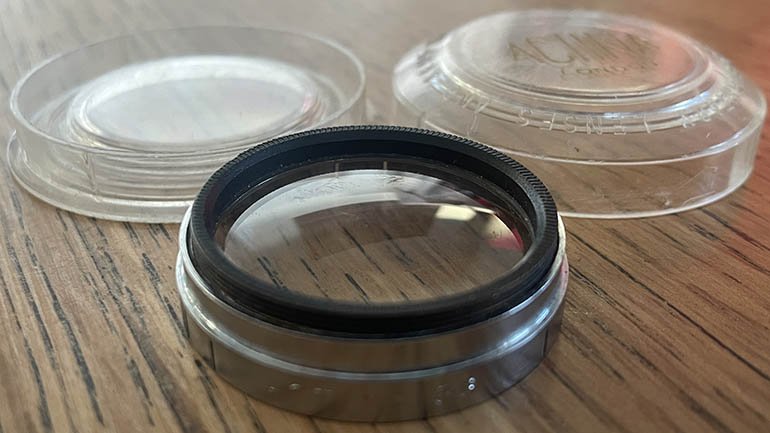 Second hand Actina 36mm push-on Close-up