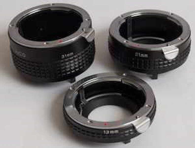 Used Aico Extension Tube Set Pentax K / M