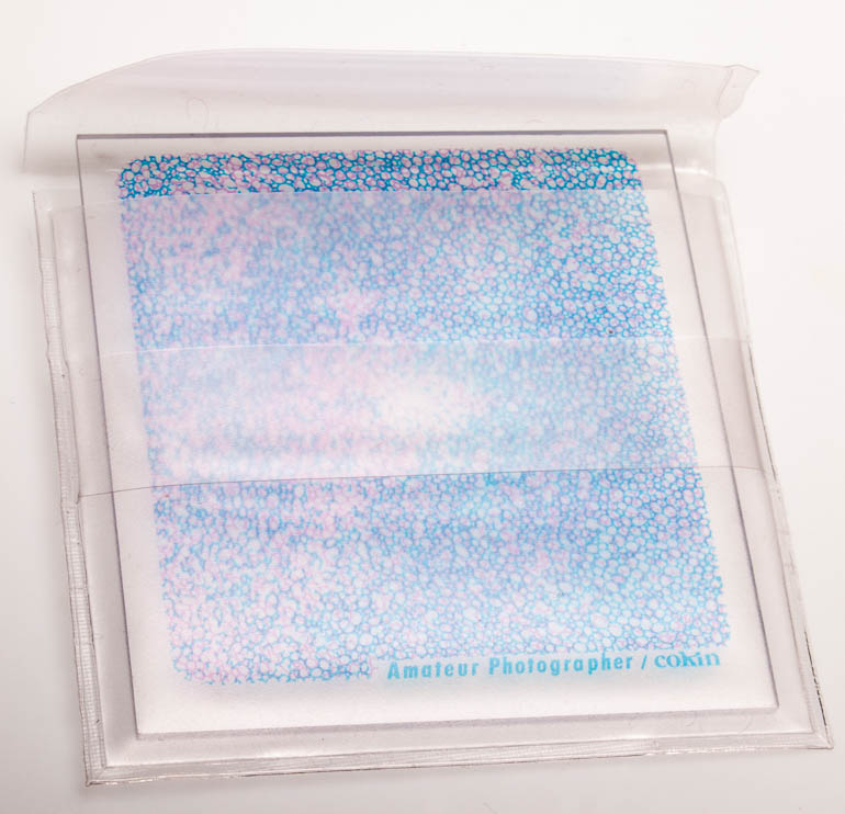 Amateur Photographer blue pink mottled diffuser A-series