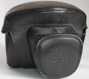 Pentax S series with Meter ever ready Camera case