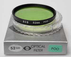 BDB 52mm P00 green Filter