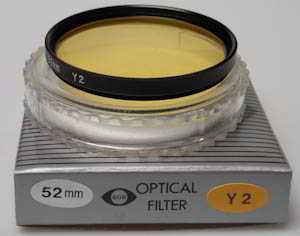 BDB 52mm 2x Yellow Y2  Filter