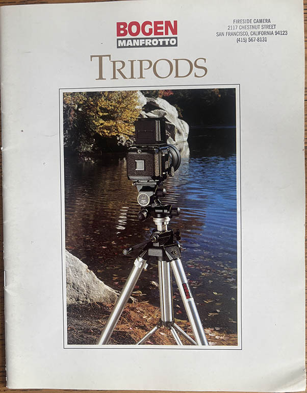 Manfrotto Bogen Leaflets & Brochures