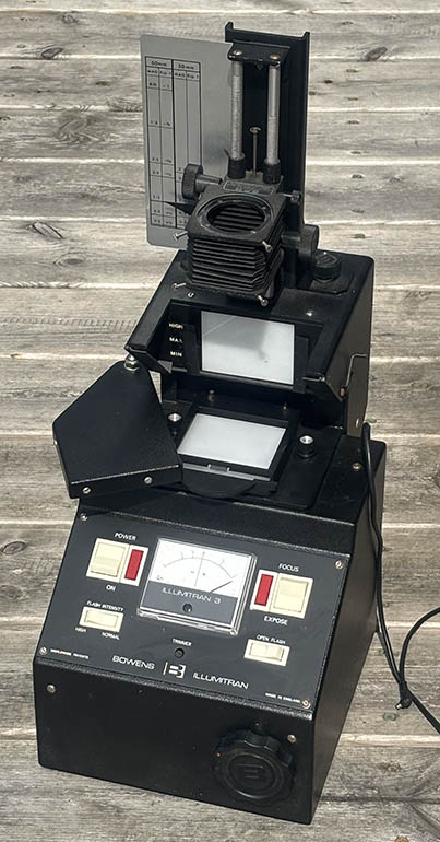 Bowens Illumitran Slide Duplicator Film accessory