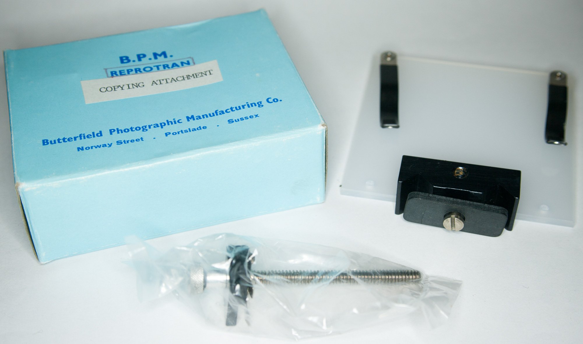 Used BPM Reprotran Copy Attachment for Universal Bellows