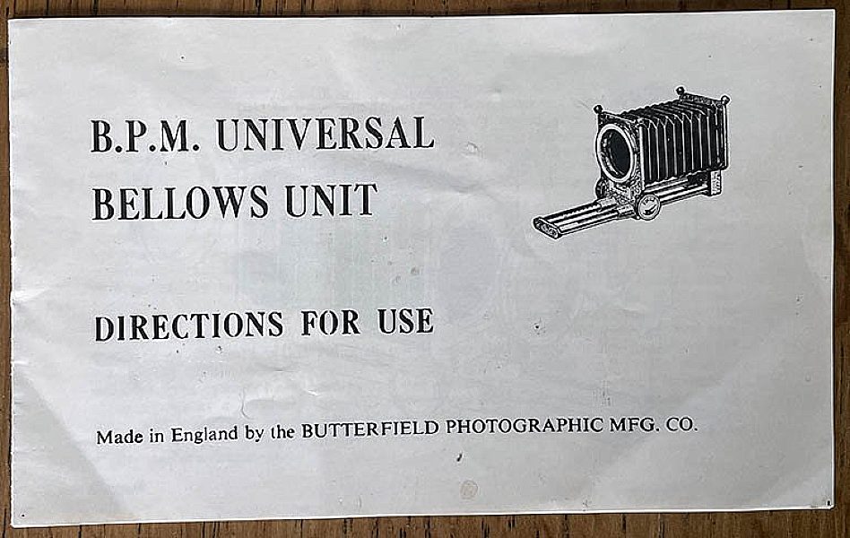 Second hand BPM Universal Bellows Unit