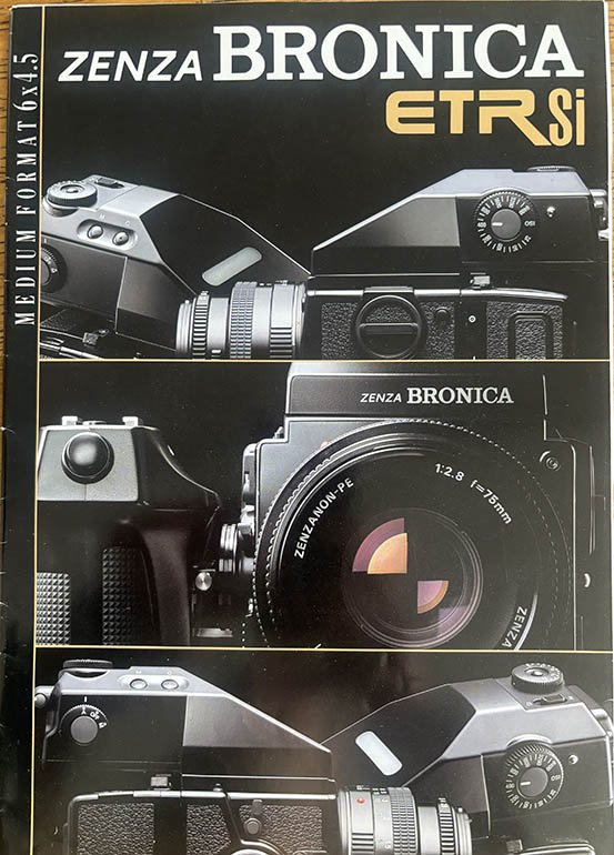 Bronica ETRSi Leaflets & Brochures