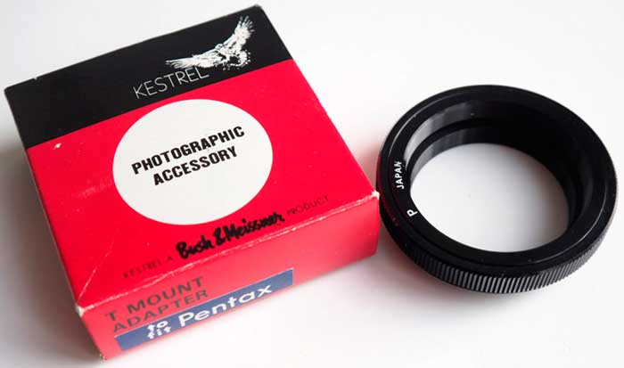 Bush & Meissner T2 to M42 screw Lens adaptor