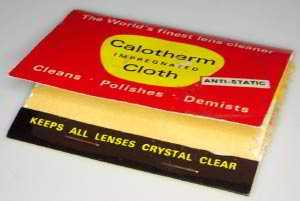 Calotherm Anti-Static Lens Cloth Cleaning