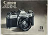 Canon AE-1 (Instruction manual) £6.00