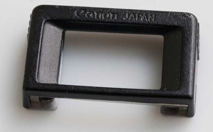 Canon eyepiece S Viewfinder attachment