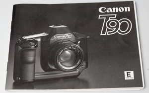 Canon T90 Instruction manual