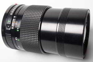 Canon 135mm f/2.8 FD  35mm interchangeable lens
