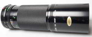 Canon 300mm f/5.6 FD  35mm interchangeable lens