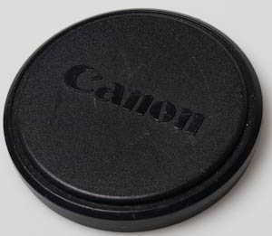 Canon 50mm push on Front Lens Cap