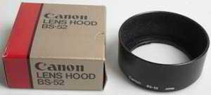 Canon BS-52 Lens hood