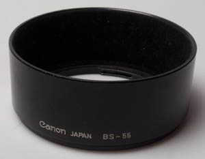 Canon BS-55 Lens hood