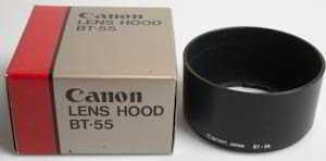 Canon BT-55 boxed Lens hood