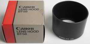 Canon BT-58 boxed Lens hood