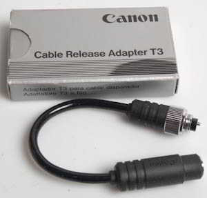 Canon Cable Release Adaptor T3 Remote control