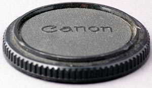 Genuine Canon FD body cap. 