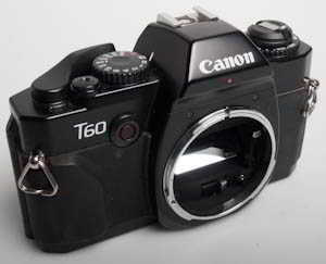 Canon T60  body  35mm camera