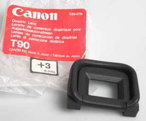 Canon T90 Dioptric Lens +3 Viewfinder attachment