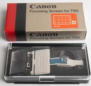 Canon T90 Focusing Screen D Viewfinder attachment