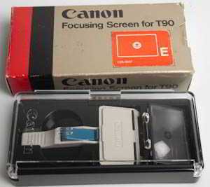 Canon T90 Focusing Screen E Viewfinder attachment
